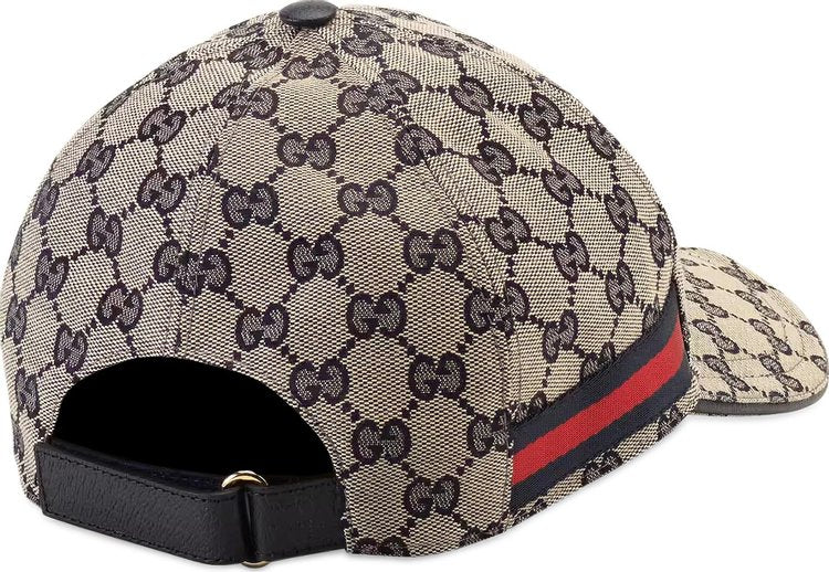 Gucci x Palace GG-P Canvas Baseball Hat Pale Blue