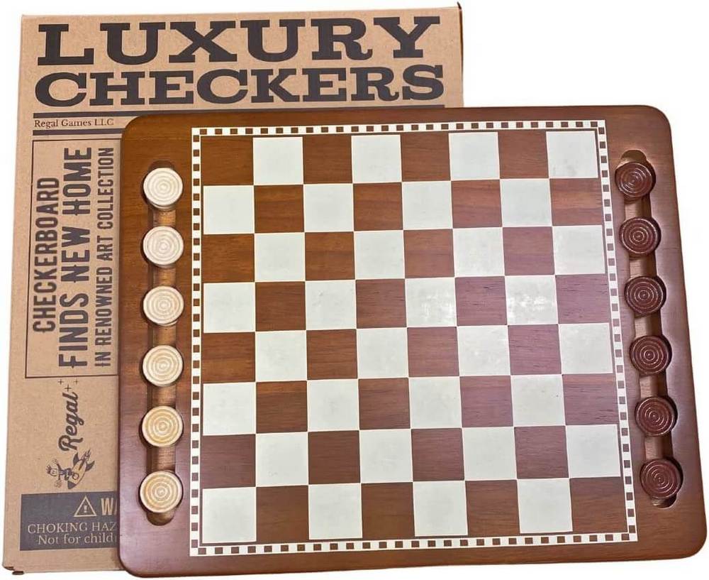 لعبة الطاولة Regal Games Luxury Checkers