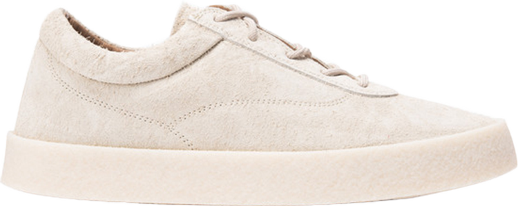 Yeezy Season 6 Crepe Sneaker Thick Shaggy Suede, cream