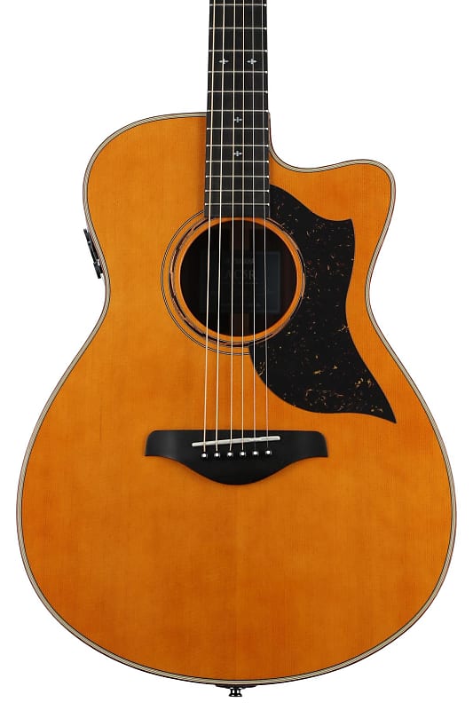 Yamaha AC5R ARE Concert Cutaway Acoustic Electric Guitar - Vintage Natural AC5R ARE Concert Cutaway Acoustic Electric Guitar