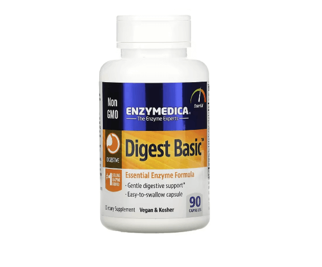 Basic enzymes 90 capsules Digest Basic Enzymedica