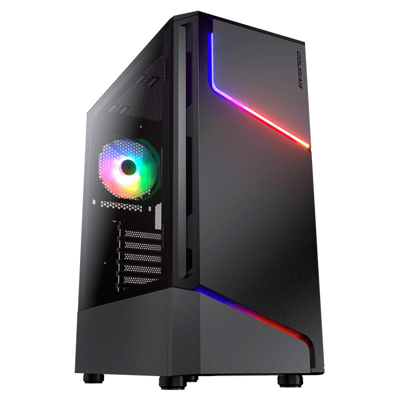 Cougar MX360 RGB, Mid Tower, black