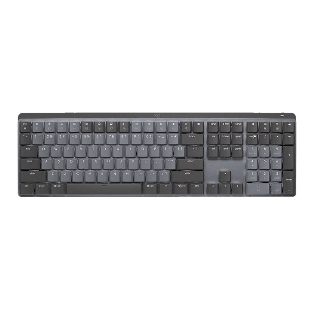 Keyboard Logitech MX Mechanical, wireless, mechanical, English layout Brown Switch, black/gray