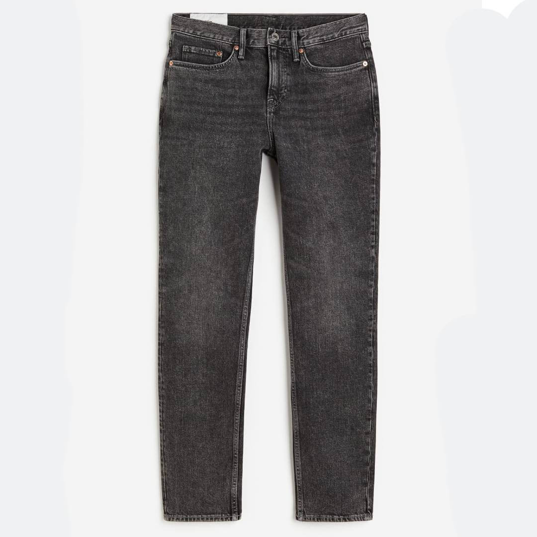 H&M Slim jeans, dark gray