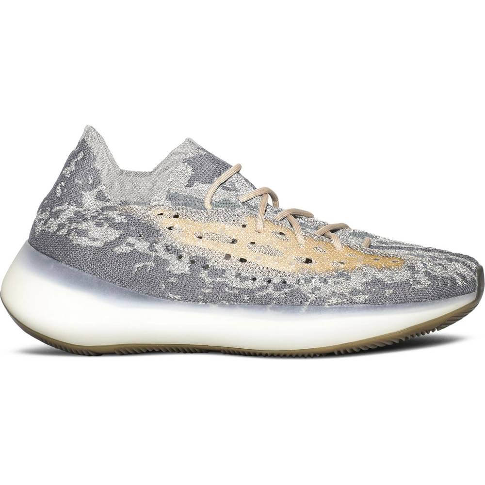 Yeezy Boost 380 Mist Reflective Sneakers, Taupe