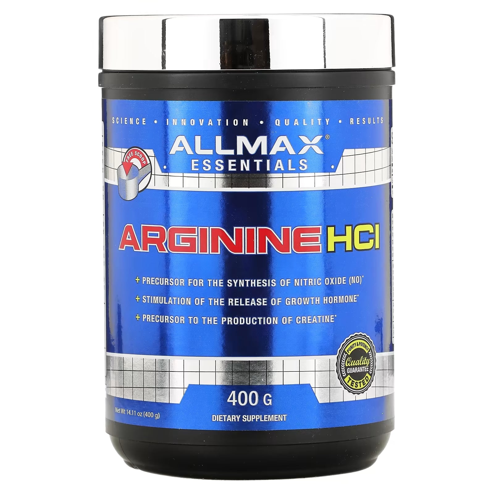 أرجينين هيدروكلوريد ALLMAX، 400 جرام