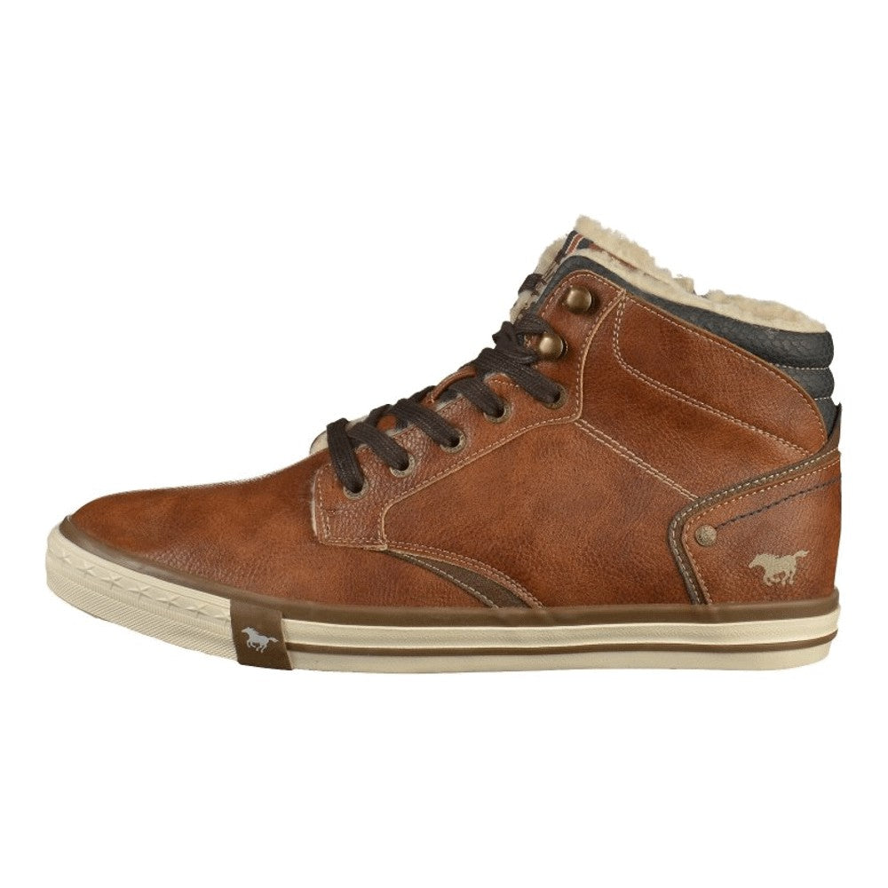 Mustang Zapatillas Altas sneakers, chestnut