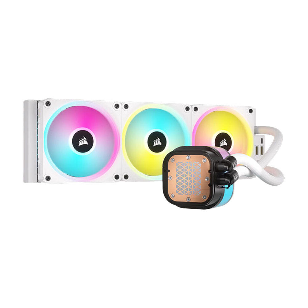 Corsair iCUE Link H150i RGB Water Cooling System, White