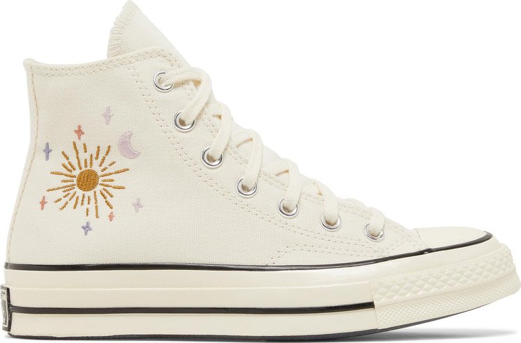 Sneakers Converse Wmns Chuck 70 High Mystic World - Future is Bright, cream