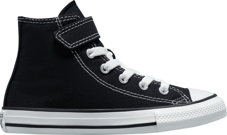 Converse Chuck Taylor All Star Easy-On High PS Black White Sneakers