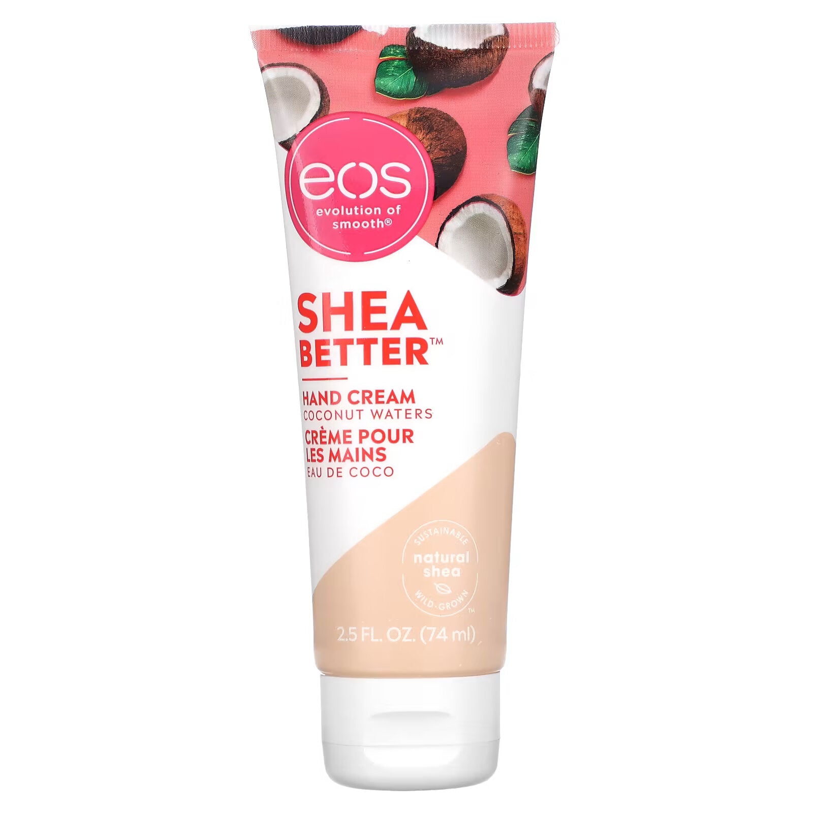 EOS, Shea Better, Coconut Hand Cream, 2.5 fl oz (74 ml)