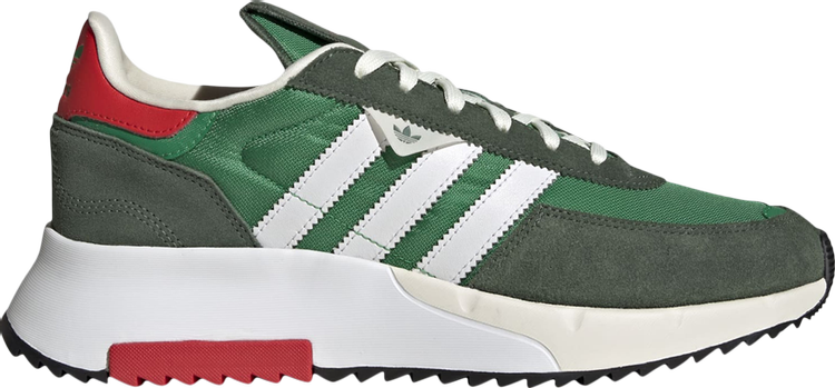 حذاء رياضي Adidas Retropy F2 'Green Oxide White' باللون الأخضر