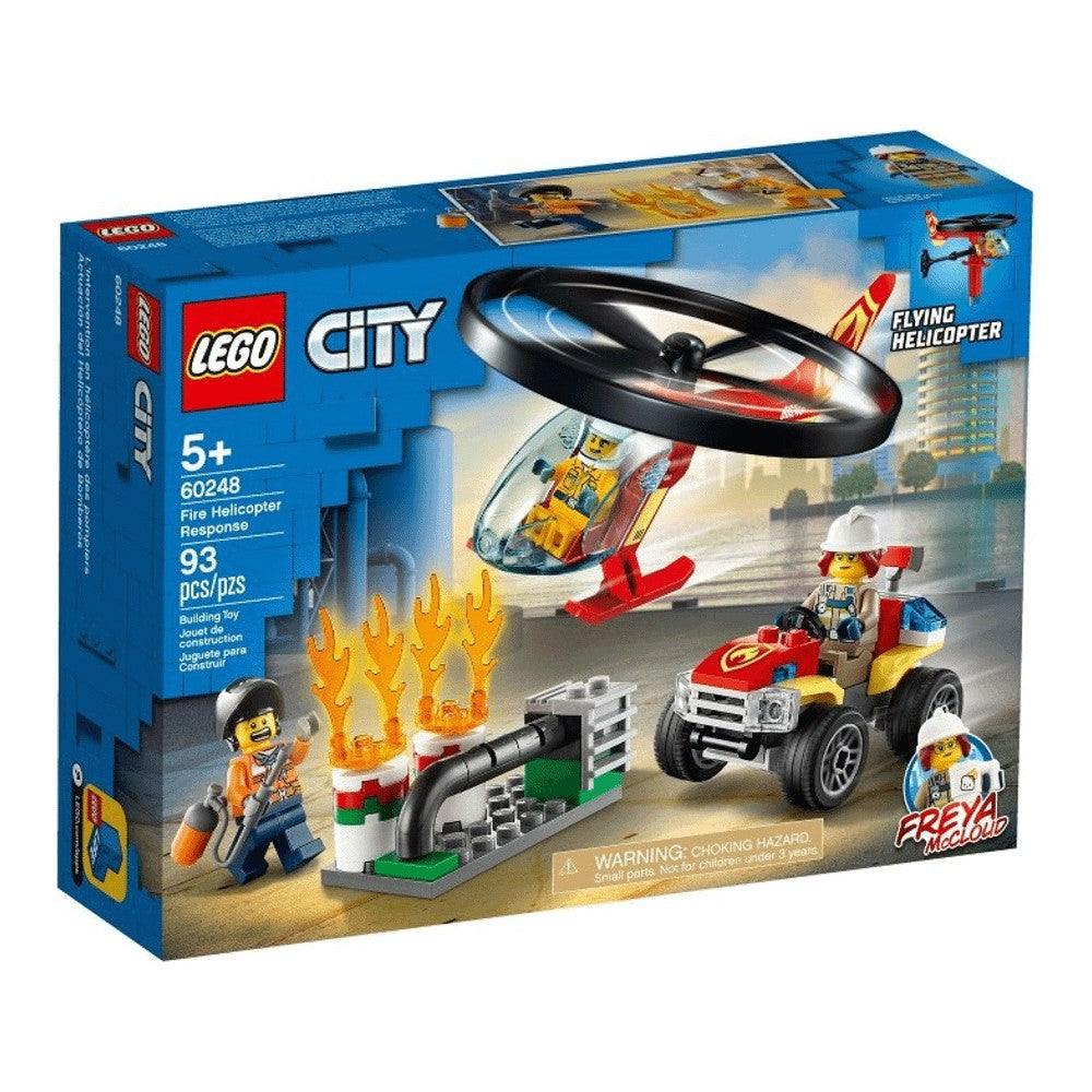 LEGO City Fire 60248 Fire Rescue Helicopter