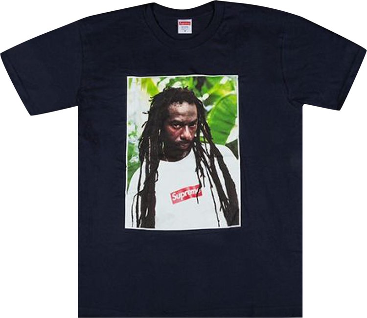 Supreme Buju Banton Tee 'Black', black