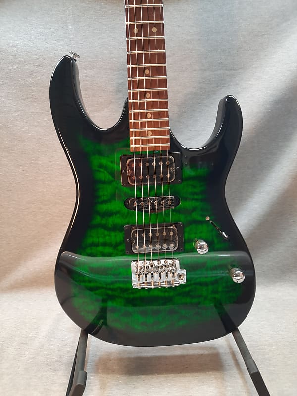 Ibanez Gio GRX70QA Emerald Burst