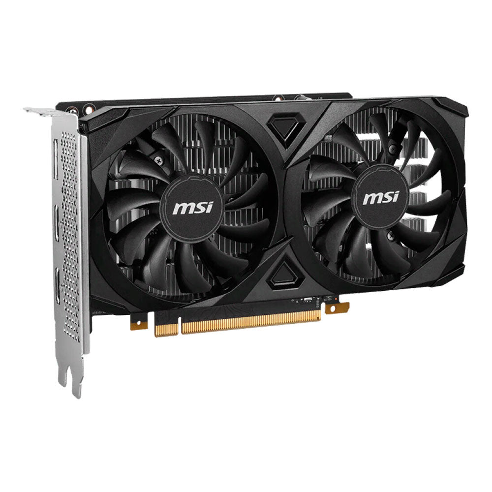 Video card MSI GeForce RTX 3050 Ventus 2X OC, 6GB, black