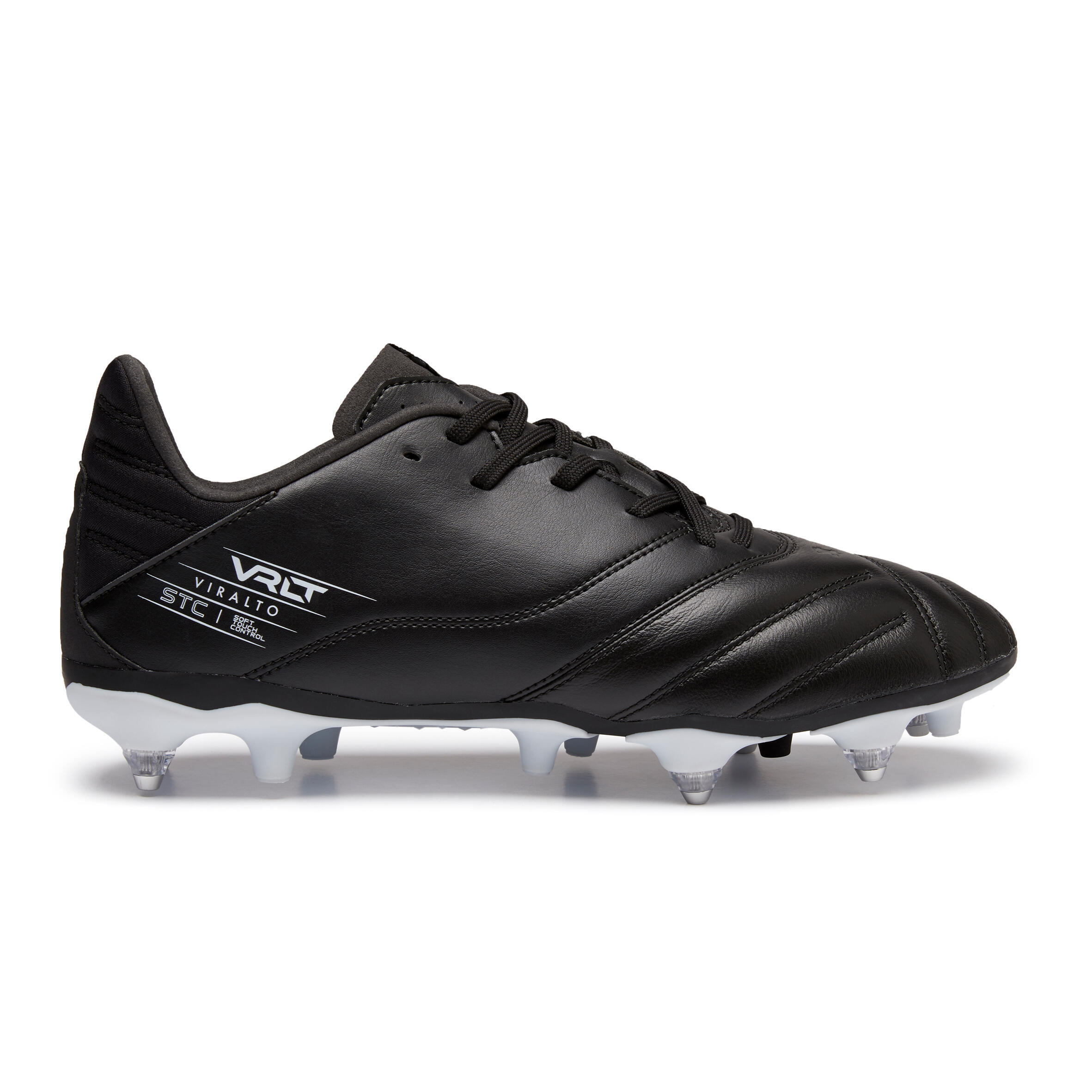 SG Leather Women's/Men's Football Boots - VIRALTO II Matador Classic Heritage KIPSTA, Black