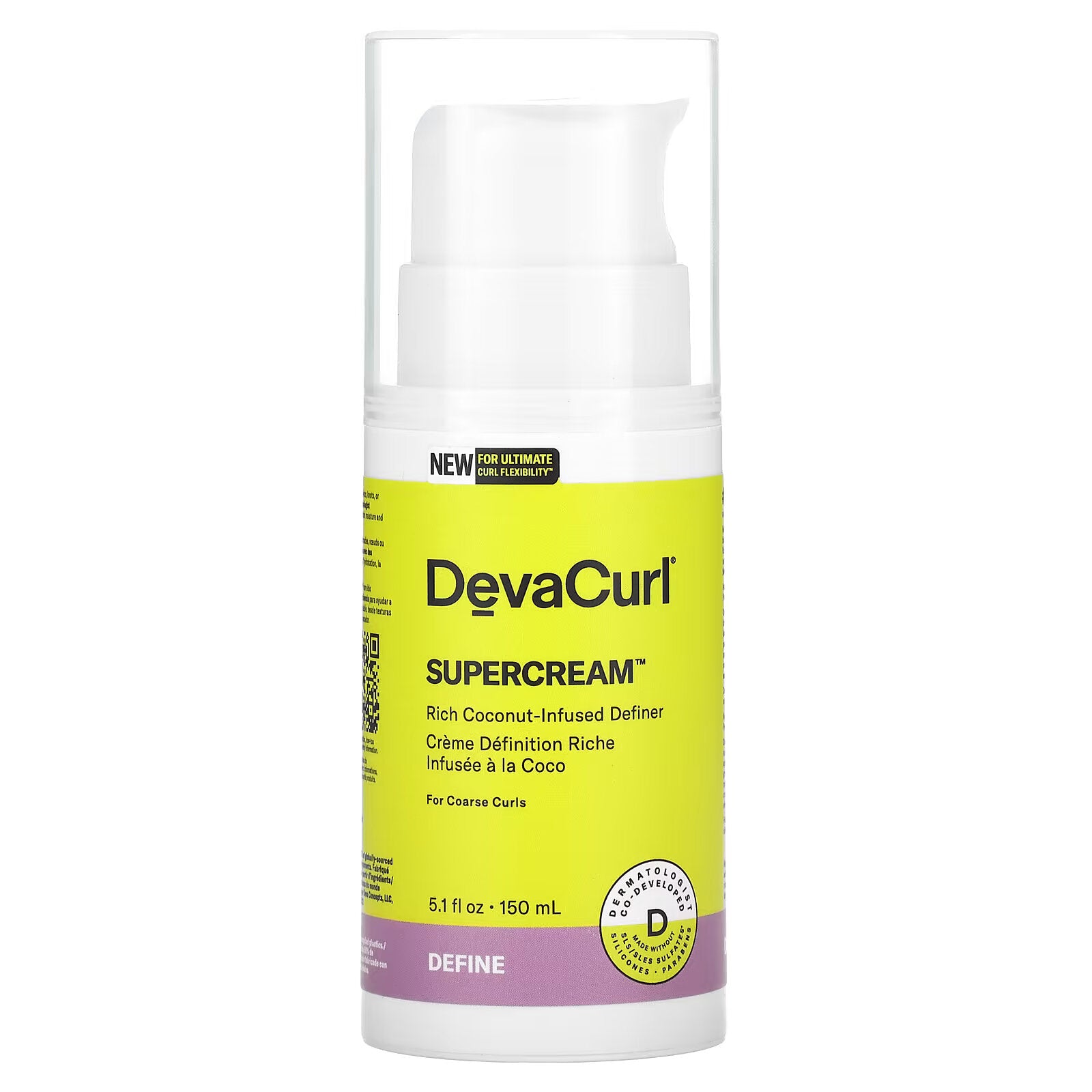 DevaCurl, Supercream, Rich Definition Tint with Coconut, 5.1 fl oz (150 ml)