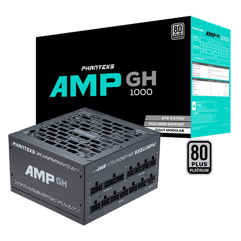 Phanteks AMP GH 1000W Platinum power supply, 1000 W