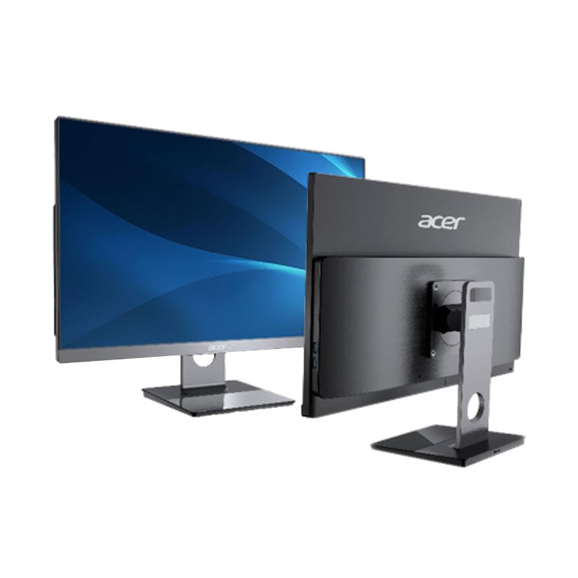 جهاز كمبيوتر Acer Shangqi A6670 All-In-One أحادي الكتلة، 23.8 بوصة، 16 جيجابايت/512 جيجابايت، i5-12400، UHD 730، رمادي