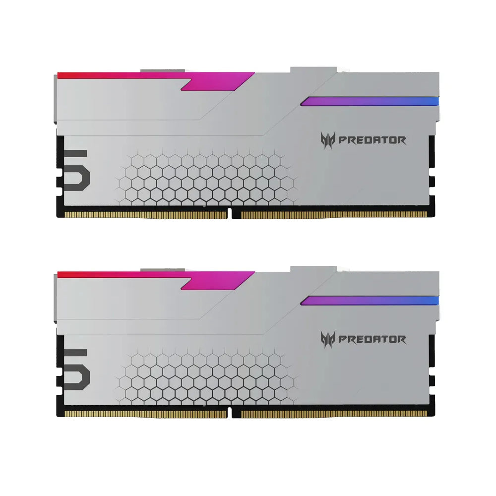 Acer Predator Hermes memory module, 32 GB DDR5 (2 x 16GB), 6800 MHz, BL.9BWWR.401, silver