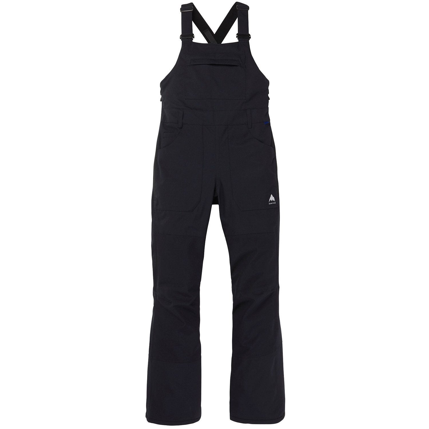 بنطلون نسائي طويل من Burton Avalon Stretch Tall Bib باللون الأسود