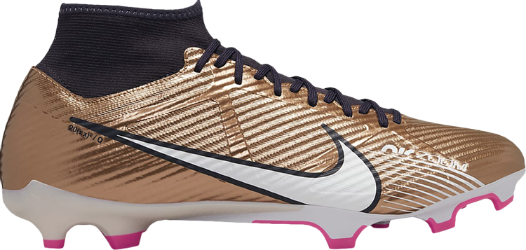 Nike Zoom Mercurial Superfly 9 Academy MG 'Generation Pack' Boots, Gold