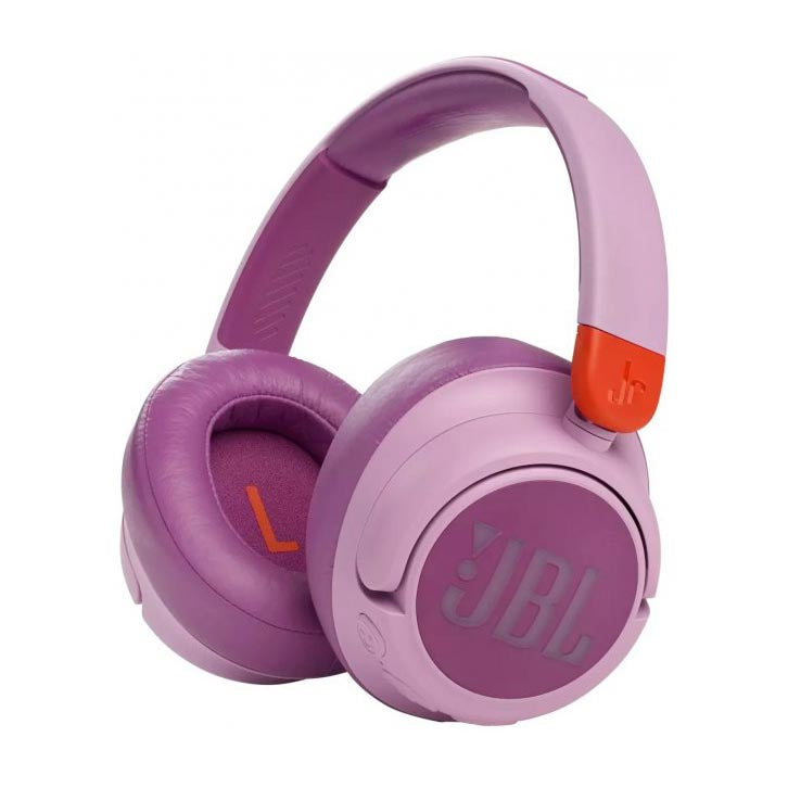 سماعات رأس لاسلكية JBL JR 460NC، وردي