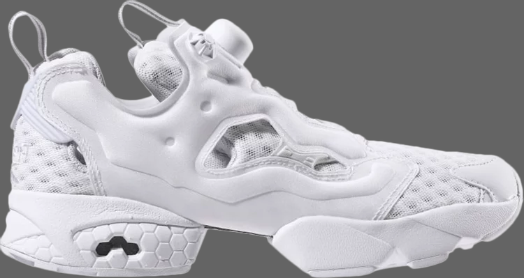 حذاء رياضي instapump fury og cc 'white' من Reebok، باللون الأبيض