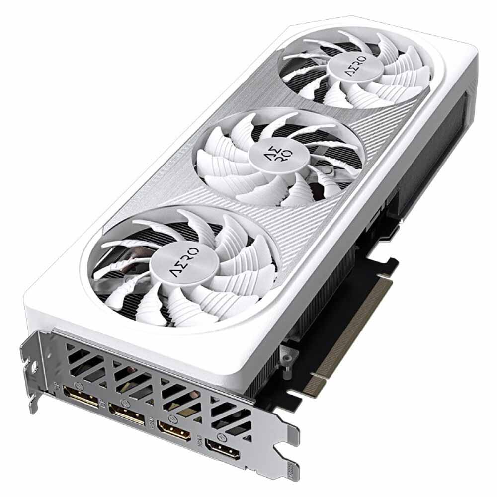 Video card Gigabyte GeForce RTX 4060 Ti Aero OC, 8 GB, GV-N406TAERO OC-8GD, white