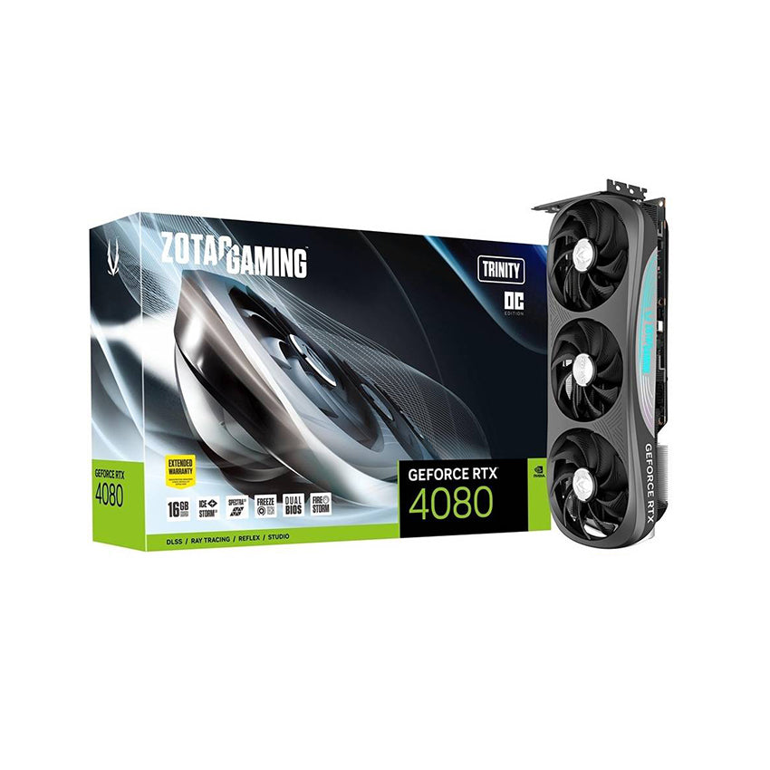 Video card ZOTAC GAMING GeForce RTX 4080 Trinity OC, 16 GB