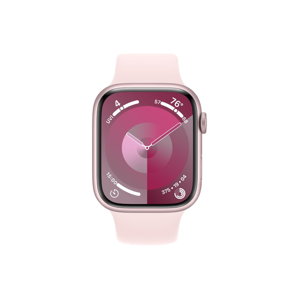 Smartwatch Apple Watch Series 9 (GPS+Cellular), 45mm, Pink Aluminum Case/Pink Sport Band - M/L