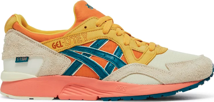 Sneakers social status x charolette lab schools x gel lyte 5 'eternal summer - transparent yellow' Asics, yellow