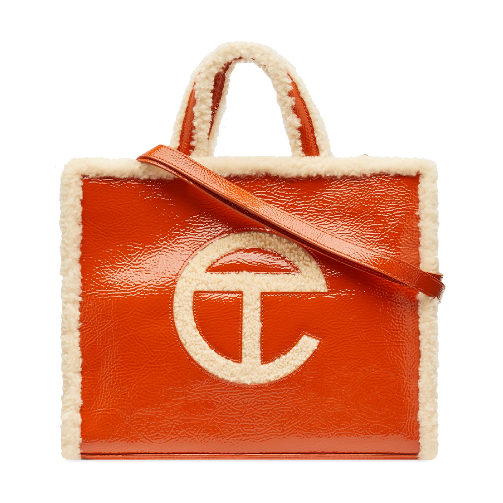 Ugg X Telfar Medium Shopper Bag, Dark Orange