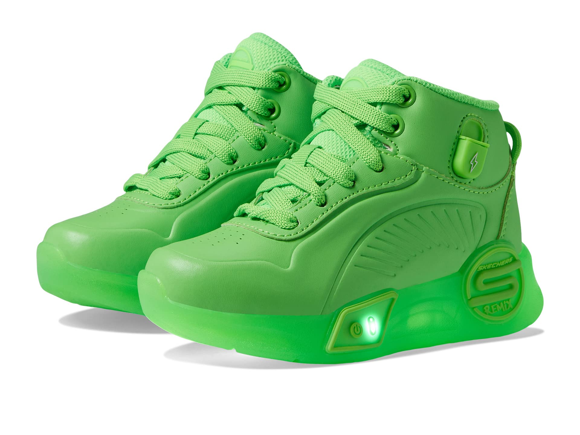 حذاء رياضي SKECHERS KIDS، مضاء بالشوارع - S Lights Remix 310100L