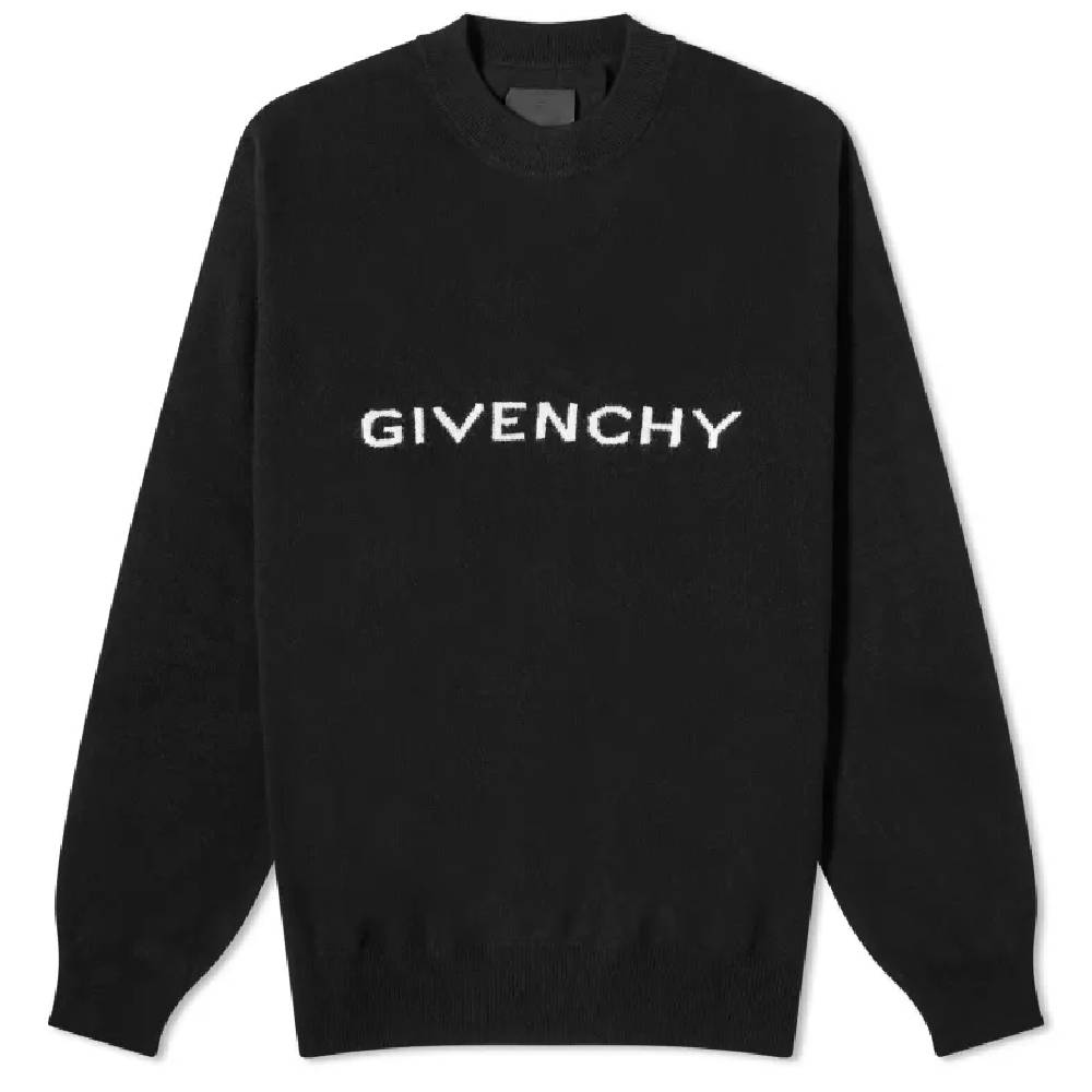 Givenchy Archetype Logo Jumper, black