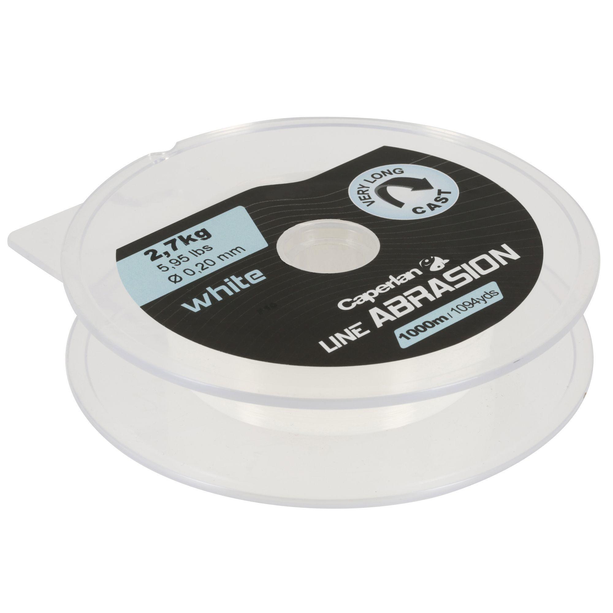 Monofilament main line, abrasion resistant 1000 m for fishing in the white sea CAPERLAN, white