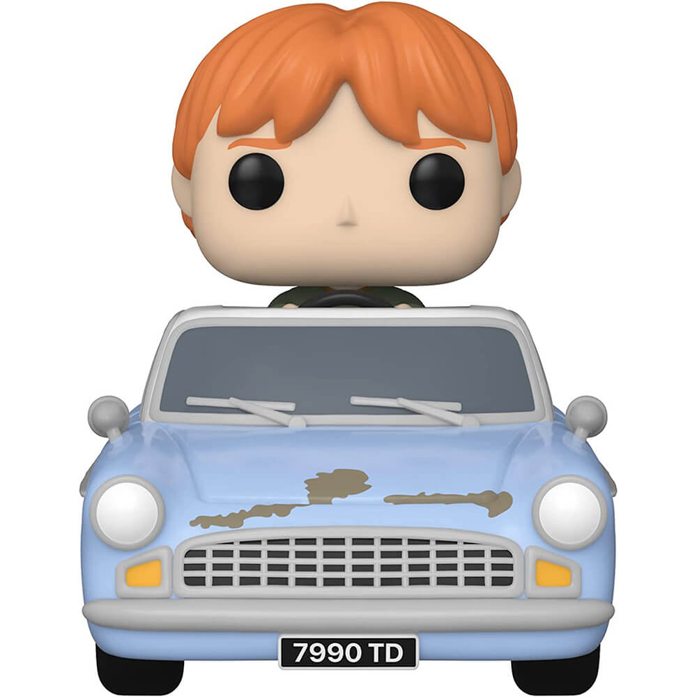 Funko Pop! Ride Super Deluxe: Chamber of Secrets 20th Anniversary, Ron Weasley in the Flying Ford Anglia