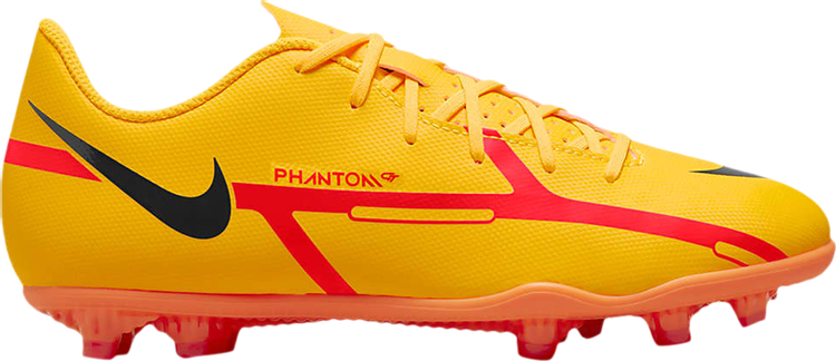 Nike Phantom GT2 Club MG GS 'Laser Orange' Boots, Orange