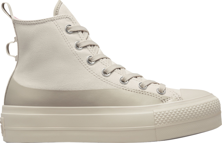 Sneakers Converse Wmns Chuck Taylor All Star Lift Platform High Desert Sand, cream