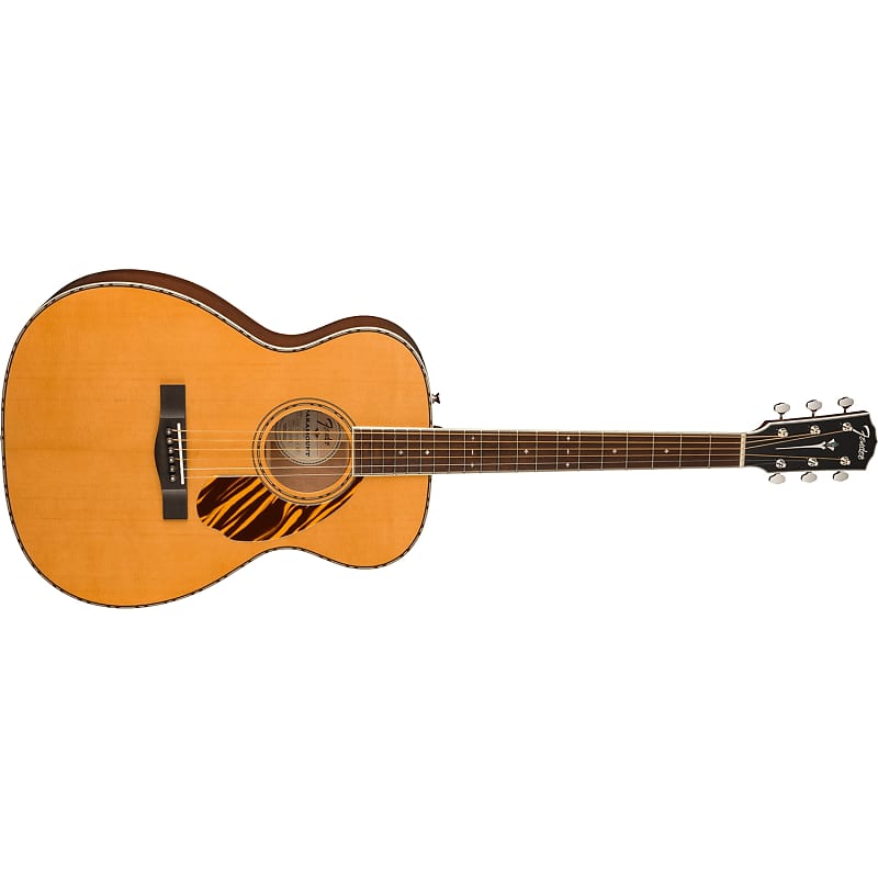 جيتار كهربائي صوتي Fender Paramount PO-220E Orchestra، من خشب التنوب الصلب Sitka