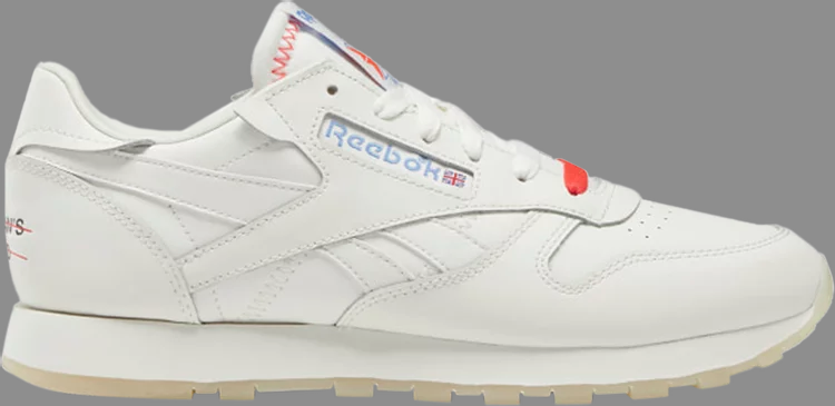 Sneakers wmns classic leather 'it's a man's world' Reebok, white