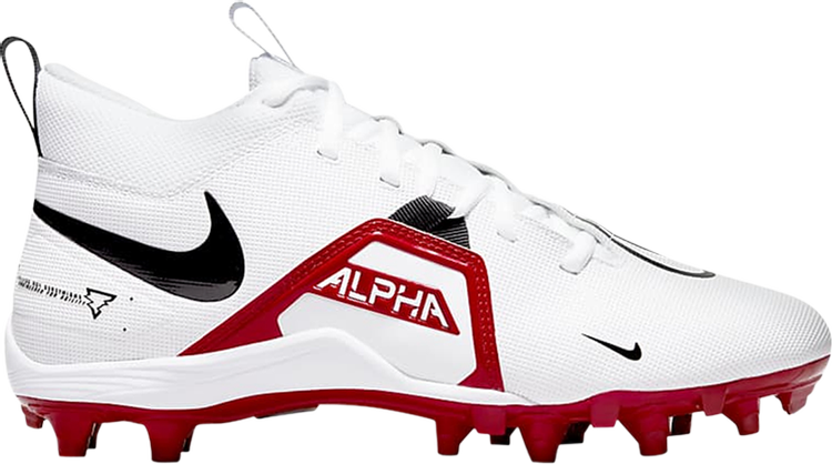 Nike Alpha Menace Varsity 3 'White University Red' Boots, White