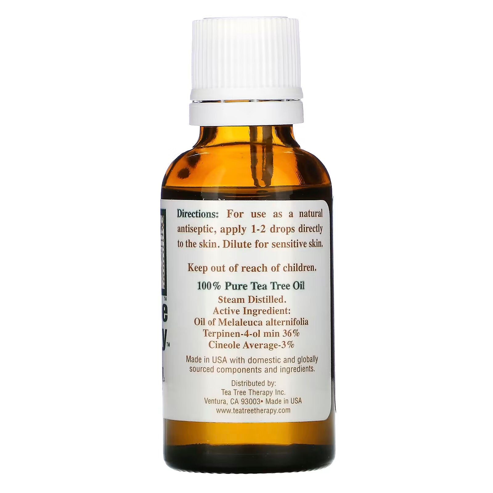 Tea Tree Therapy, Tea Tree Oil, 1 fl oz (30 ml)