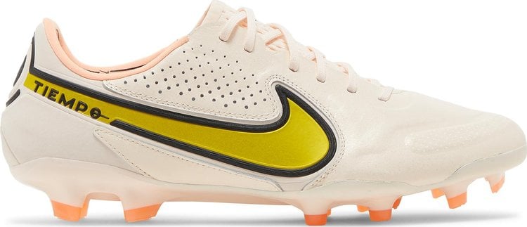 Nike Tiempo Legend 9 Elite FG 'Guava Ice Yellow Strike' Boots, Pink