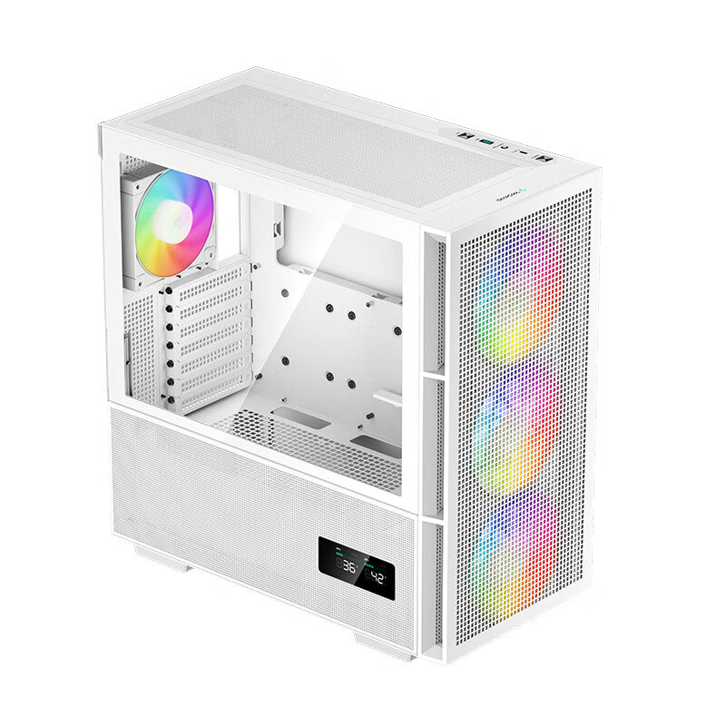 Case DeepCool CH560 Digital WH, Mid Tower, white