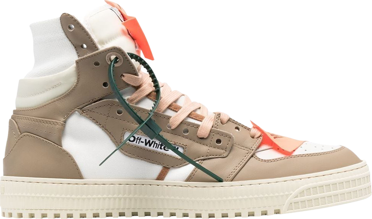 حذاء رياضي Off-White Off-Court 3.0 High Dark Sand، بني