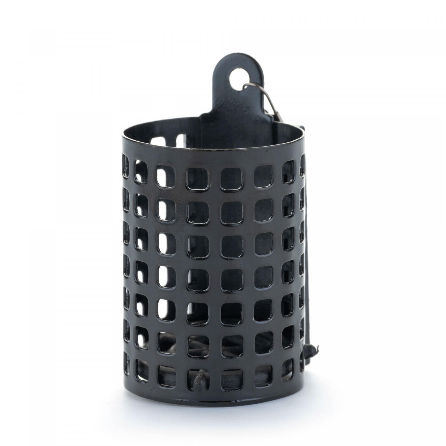 Metal basket for feeder fishing with fishing swivel 50 g ZITE, black