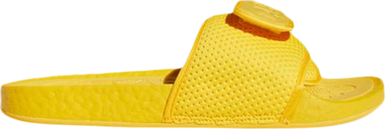 صندل Adidas Pharrell Williams x Boost Slide 'Bold Gold' باللون الأصفر