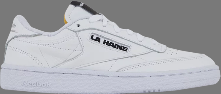 حذاء رياضي la haine x wmns club c 85 'أبيض' من ريبوك، باللون الأبيض